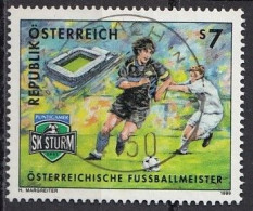 AUSTRIA 2278,used,falc Hinged,football - Used Stamps