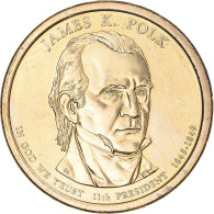 Monnaie, États-Unis, James K. Polk, Dollar, 2009, U.S. Mint, Denver, SUP+ - 2007-…: Presidents