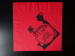 Serviette Publicitaire LA SANGRIA Bois Guillaume - Company Logo Napkins