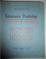 LITERAIRE PROFIELEN V  Door J Eeckhout - Stijn Streuvels Felix Timmermans Hugo Verriest Godfried Hermans René De Clerq - Literature