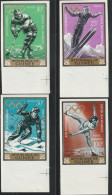 THEMATIC  WINTER OLYMPIC GAMES, INNSBRUCK  (IMPERFORATED) -  GUINEE' - Hiver 1964: Innsbruck