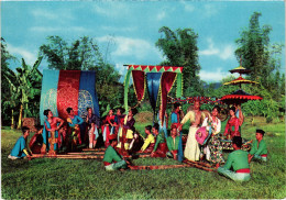 PC PHILIPPINES, SINGKIL, ROYAL MUSLIM DANCE, Modern Postcard (b48041) - Philippines