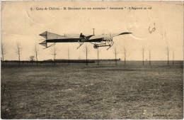 PC PILOTE DEMANEST MONOPLAN ANTOINETTE CAMP DE CHALONS AVIATION (a39310) - Aviateurs