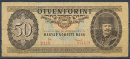 °°° HUNGARY - 50 FORINT 1986 °°° - Hongrie