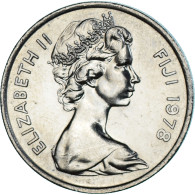 Monnaie, Fidji, 10 Cents, 1978, TTB+, Cupro-nickel, KM:30 - Fidji