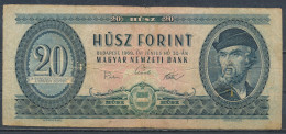 °°° HUNGARY - 20 FORINT 1969 °°° - Hongrie