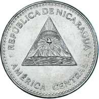 Monnaie, Nicaragua, 5 Cordobas, 2007, SPL, Nickel Plaqué Acier, KM:90a - Nicaragua