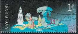 Finlande 2008 Yv. N°1883 - Jets D'eau Stylisés - Oblitéré - Used Stamps