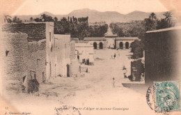 Laghouat - La Porte D'alger Et Avenue Cassaigne - Algérie Algeria - Laghouat