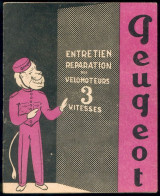 Entretien Et Réparation Des Vélomoteurs 3 Vitesses 124 Cm3 Peugeot - 1958 - Moto