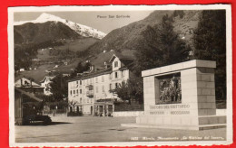 ZVH-19  Airolo Monumento  Le Vittime Del Lavoro. Traforo Del Gottardo. Passo.  Poste Militaire En 1939 - Airolo