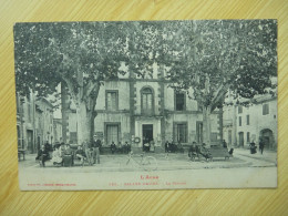 CPA Inédite 1907 Timbre Stamp - SALLES D'AUDE La Mairie - Salleles D'Aude