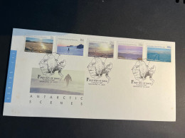 (4 R 12 A) Australia AAT Cover FDC - 1987 - Scenes (un-commun Seals P/m) - FDC