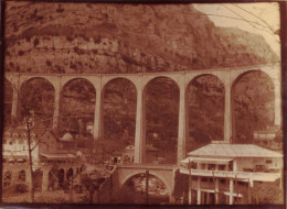 Gorges Du Loup * 1914 * Le Viaduc * Photo Ancienne 10.6x8cm - Andere & Zonder Classificatie