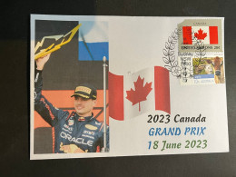 (4 R 14) Formula One - 2023 Canada Grand Prix - Winner Max Verstappen (18 June 2023) OZ Formula 1 - Other & Unclassified