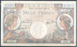 °°° FRANCE - 1000 FRANCS 24/10/1940 °°° - 1 000 F 1940-1944 ''Commerce Et Industrie''