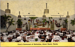 Florida Miami Beach Curry's Restaurant Interior View 1953 - Miami Beach