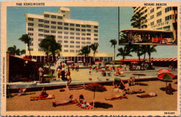 Florida Miami Beach The Kenilworth Hotel 1960 Curteich - Miami Beach
