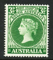 1955 - Australia Centenary Of First South Australian Stamp - Queen Victoria - 4d Stamp MNH - Neufs