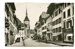 Aarau Rathausgasse Mit Stadtturm , Argovie , Suisse - Aarau