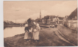 Veere - Kade Met Kinderen In Klederdracht - 1912 - Veere