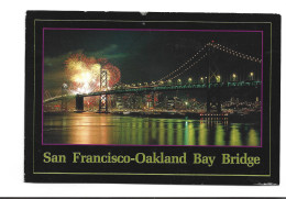 CPM SAN FRANCISCO , OAKLAND    BAY  BRIDGE (voir Timbre) - San Francisco