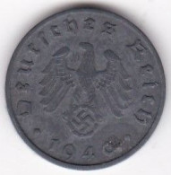 10 Reichspfennig 1940 D Munich. En Zinc - 10 Reichspfennig