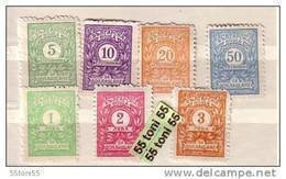 1921 POSTAGE DUE Portomarken / Timbres-taxe (edition- III ) 7v.-MNH  Bulgaria / Bulgarie - Timbres-taxe