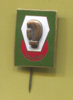 Boxing Box Boxen Pugilato - Pakistan  Federation Association, Enamel  Vintage Pin  Badge  Abzeichen - Boxe