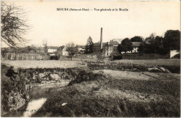 CPA Mours Vue Generale Et Le Moulin (1340086) - Mours