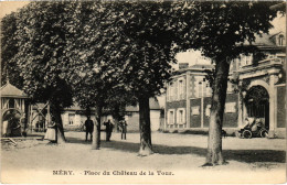 CPA Mery Place Du Chateau De La Tour (1340139) - Mery Sur Oise