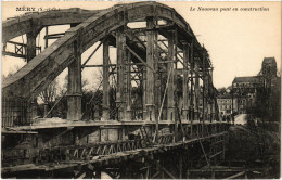 CPA Mery Le Nouveau Pont En Construction (1340183) - Mery Sur Oise