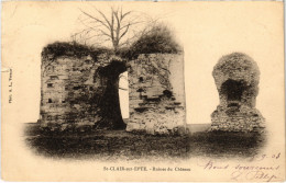 CPA St Clair Ruines Du Chateau (1340251) - Saint-Clair-sur-Epte