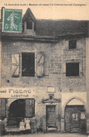 CPA 46 GOURDON FIGEAC SABOTIER / Cliché Rare Avec Les Filles - Gourdon