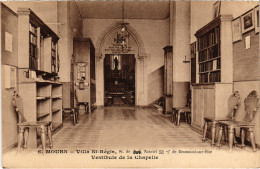 CPA Mours Villa St Regis Vestibule De La Chapelle (1340347) - Mours
