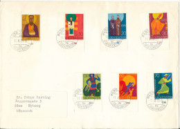 Liechtenstein Cover Sent To Denmark 11-5-1970 - Brieven En Documenten