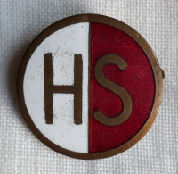 INSIGNE BADGE LAISSEZ PASSER USINE HISPANO SUIZA  AVIATION AUTOMOBILE MOTEUR  ???  A VOIR - Personeelsbadges