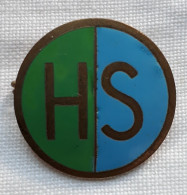 INSIGNE BADGE LAISSEZ PASSER USINE HISPANO SUIZA  AVIATION AUTOMOBILE MOTEUR  ???  A VOIR - Voitures