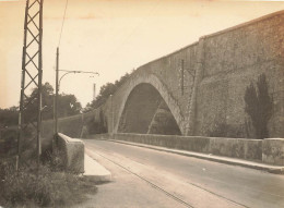 Grenoble * 1928 * Pont Du Drac Et Route * Ligne Chemin De Fer Rails ? * Photo Ancienne 10.4x7.6cm - Grenoble