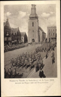 CPA Tschernjachowsk Insterburg Ostpreußen, Russische Parade Am 3. September 1914 - Ostpreussen