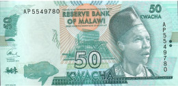 Malawi  P-64a  50  Kwacha  2014  UNC - Malawi