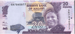 Malawi  P-57  20 Kwacha  2014  UNC - Malawi