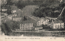 Amélie Les Bains * Vue Sur L'hôpital Militaire * Militaria - Sonstige & Ohne Zuordnung