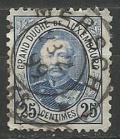 LUXEMBOURG N° 62 OBLITERE - 1891 Adolphe De Face