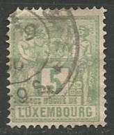 LUXEMBOURG N° 50 OBLITERE - 1882 Alegorias