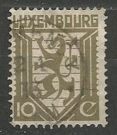 LUXEMBOURG N° 232 OBLITERE - Usati