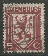 LUXEMBOURG N° 231 OBLITERE - Gebraucht