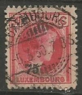 LUXEMBOURG N° 206 OBLITERE - 1926-39 Charlotte Di Profilo Destro