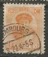 LUXEMBOURG N° 125 OBLITERE - 1921-27 Charlotte De Face