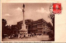 Argentine - Buenos Aires - Plaza Lavalle Tribunales Y Monumento Al Gl. Lavalle - Argentine